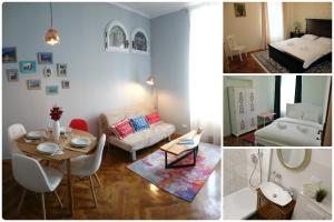 Posedenie v ubytovaní Black Gate - 2 Bedroom Apartment in the Heart of Old Town with Free Private Secured Parking