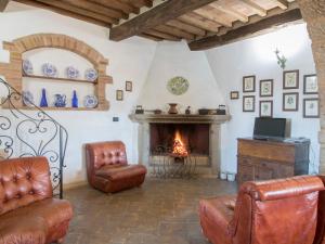 A seating area at Holiday Home Podere dei Venti by Interhome