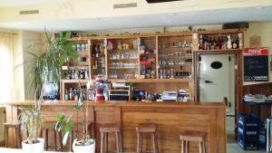 Lounge nebo bar v ubytování Albergo Restaurante Da Franco