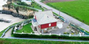 Pohľad z vtáčej perspektívy na ubytovanie Playa Catedrales Village