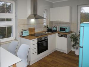 Η κουζίνα ή μικρή κουζίνα στο Apartment Villa am Meer by Interhome