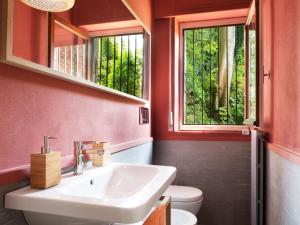 A bathroom at Villa Bice by Interhome