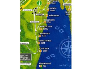 une carte des améliorations proposées au parc dans l'établissement Holiday Home Kuikanranta by Interhome, à Hara 20 autres photos