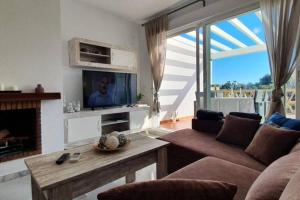 Posezení v ubytování Impressive Duplex Penthouse Mijas Golf and Beach
