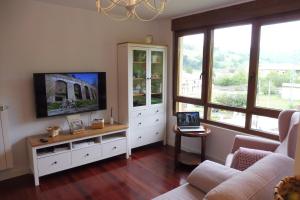 TV a/nebo společenská místnost v ubytování Casa Santolaya
