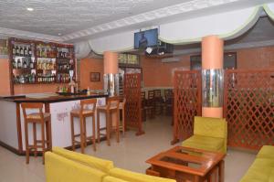 Lounge nebo bar v ubytování Hotel - Y