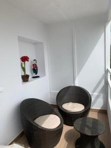 Część wypoczynkowa w obiekcie Vue mer exceptionnelle, El Rosario (Marbella).