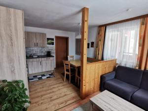 Kuchyň nebo kuchyňský kout v ubytování Haus Höll Herta