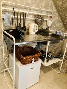 Kuchyň nebo kuchyňský kout v ubytování Apartmán U ZÁMECKÉ DYJE