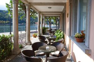 Balkón alebo terasa v ubytovaní Hotel Lenno