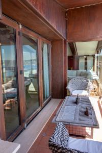 Ένα ή περισσότερα κρεβάτια σε δωμάτιο στο 3OdaKas PENTHOUSE