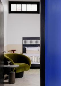 Postel nebo postele na pokoji v ubytování Dye House