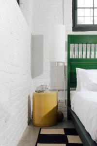 Postel nebo postele na pokoji v ubytování Dye House