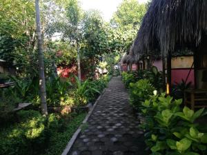 Zahrada ubytování Lombok Sunset Hideaway