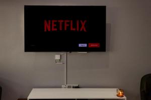TV o dispositivi per l'intrattenimento presso A Wave From It All @ Aqueducts