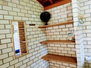 Vonios kambarys apgyvendinimo įstaigoje Morada Quatro Elementos