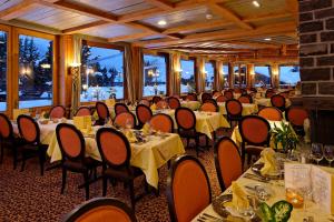 Restaurace v ubytování Hotel Spinne Grindelwald