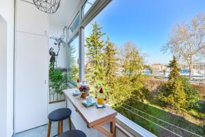 Balkón alebo terasa v ubytovaní PIA Apartment
