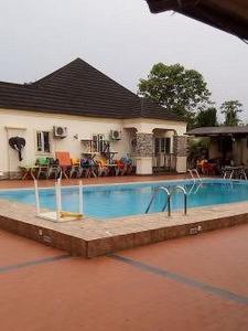 A piscina localizada em Room in Lodge - Helena Haven Hotels and Suites ou nos arredores