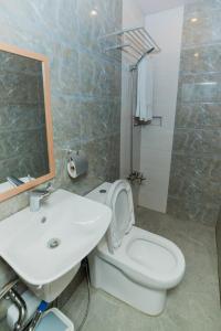 A bathroom at Soi Suites