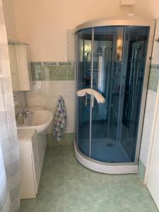 Koupelna v ubytování B&B Rialto