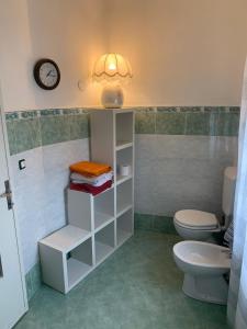 Koupelna v ubytování B&B Rialto