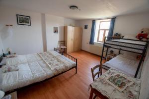 Postel nebo postele na pokoji v ubytování Chez Basile