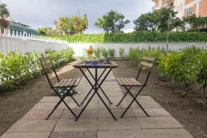 A garden outside Maison Ligea