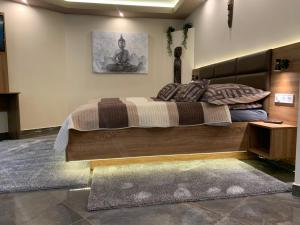 Posedenie v ubytovaní The Jakuzzi Room Miskolctapolca