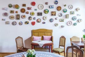 Posezení v ubytování Tante ALMA's Kölner Hotel