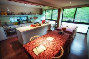 Una cocina o cocineta en Photo Camp