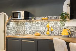 A cozinha ou cozinha compacta de Tipperary House Dublin
