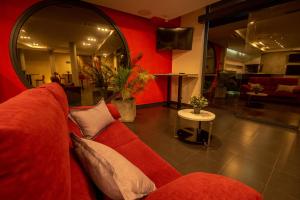 Część wypoczynkowa w obiekcie Hotel Los Nardos