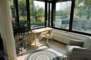 Χώρος καθιστικού στο La casa Giardino
