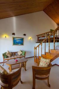 Area soggiorno di Chalets Cote Mer