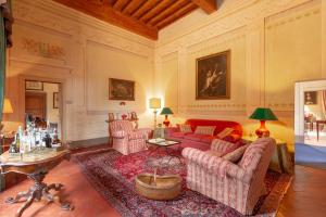Posezení v ubytování Borgo Studiati Residenza d'Epoca