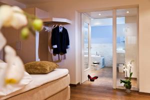 Ένα μπάνιο στο Hotel Amaris