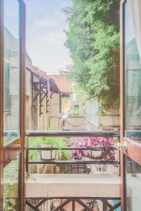 Balkón nebo terasa v ubytování Opera House Suites