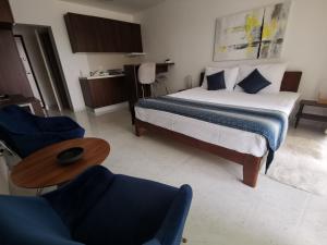 Voodi või voodid majutusasutuse Gonik Apartmani toas