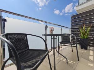 Balkón alebo terasa v ubytovaní Apartment 1A