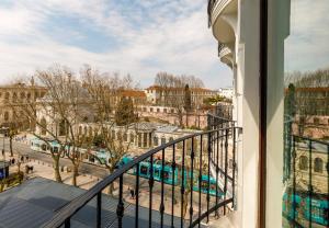 Balkón nebo terasa v ubytování Rast Hotel Sultanahmet
