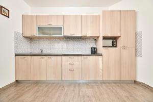 Kuchyň nebo kuchyňský kout v ubytování Apartments Ferlin