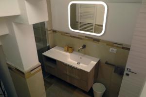 Koupelna v ubytování Affittacamere Casa Cavour