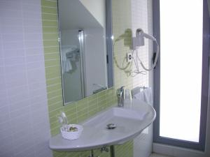 A bathroom at La Traina
