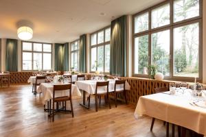 En restaurant eller et andet spisested på Hotel Arenenberg