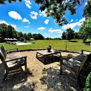Zahrada ubytování Manoir de Malagorse