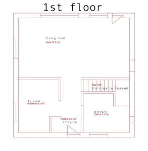 Myvo The House Geiteyjarströnd 4平面图