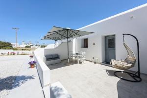 Patio alebo iná vonkajšia časť ubytovania Mediterranean Harmony
