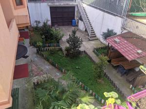 Zahrada ubytování Guest House Kldiashvili