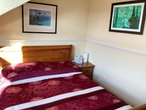 Postel nebo postele na pokoji v ubytování Struan House B&B